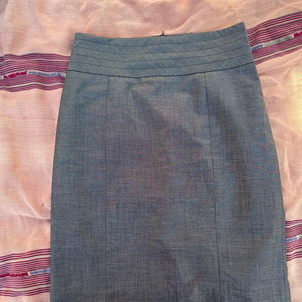 Classic Gray Women's Pencil Skirt